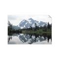 Picture of Mirror image of Mt Shuksan _GroupedProduct_Rectangle_Landscape_Photography _GroupedProduct_Rectangle_Landscape_Unframed_Print_Only_