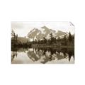 Picture of Mirror image of Mt Shuksan _GroupedProduct_Rectangle_Landscape_Photography _GroupedProduct_Rectangle_Landscape_Unframed_Print_Only_