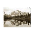 Picture of Mirror image of Mt Shuksan _GroupedProduct_Rectangle_Landscape_Photography _GroupedProduct_Rectangle_Landscape_Unframed_Print_Only_