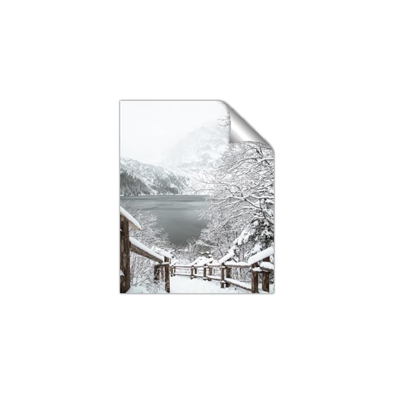 Picture of Snowy Bridge _GroupedProduct_Rectangle_Portrait_Photography _GroupedProduct_Rectangle_Portrait_Unframed_Print_Only_