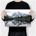Picture of Mirror image of Mt Shuksan _GroupedProduct_Rectangle_Landscape_Photography _GroupedProduct_Rectangle_Landscape_Canvas_