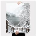 Picture of Snowy Bridge _GroupedProduct_Rectangle_Portrait_Photography _GroupedProduct_Rectangle_Portrait_Canvas_