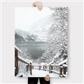 Picture of Snowy Bridge _GroupedProduct_Rectangle_Portrait_Photography _GroupedProduct_Rectangle_Portrait_Canvas_