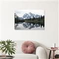 Picture of Mirror image of Mt Shuksan _GroupedProduct_Rectangle_Landscape_Photography _GroupedProduct_Rectangle_Landscape_Canvas_