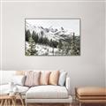 Picture of Mountain Tops _GroupedProduct_Rectangle_Landscape_Photography _GroupedProduct_Rectangle_Landscape_Canvas_Framed_