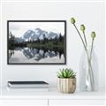 Picture of Mirror image of Mt Shuksan _GroupedProduct_Rectangle_Landscape_Photography _GroupedProduct_Rectangle_Landscape_Canvas_Framed_