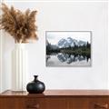 Picture of Mirror image of Mt Shuksan _GroupedProduct_Rectangle_Landscape_Photography _GroupedProduct_Rectangle_Landscape_Canvas_Framed_