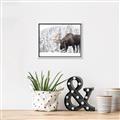 Picture of Winter Moose _GroupedProduct_Rectangle_Landscape_Photography _GroupedProduct_Rectangle_Landscape_Canvas_Framed_