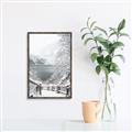 Picture of Snowy Bridge _GroupedProduct_Rectangle_Portrait_Photography _GroupedProduct_Rectangle_Portrait_Canvas_Framed_