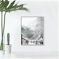 Picture of Snowy Bridge _GroupedProduct_Rectangle_Portrait_Photography _GroupedProduct_Rectangle_Portrait_Canvas_Framed_