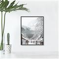 Picture of Snowy Bridge _GroupedProduct_Rectangle_Portrait_Photography _GroupedProduct_Rectangle_Portrait_Canvas_Framed_