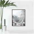 Picture of Snowy Bridge _GroupedProduct_Rectangle_Portrait_Photography _GroupedProduct_Rectangle_Portrait_Canvas_Framed_