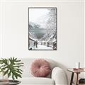Picture of Snowy Bridge _GroupedProduct_Rectangle_Portrait_Photography _GroupedProduct_Rectangle_Portrait_Canvas_Framed_