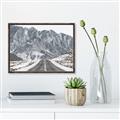 Picture of Snowy Roads _GroupedProduct_Rectangle_Landscape_Photography _GroupedProduct_Rectangle_Landscape_Canvas_Framed_