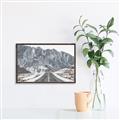 Picture of Snowy Roads _GroupedProduct_Rectangle_Landscape_Photography _GroupedProduct_Rectangle_Landscape_Canvas_Framed_