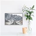 Picture of Snowy Roads _GroupedProduct_Rectangle_Landscape_Photography _GroupedProduct_Rectangle_Landscape_Canvas_Framed_