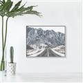 Picture of Snowy Roads _GroupedProduct_Rectangle_Landscape_Photography _GroupedProduct_Rectangle_Landscape_Canvas_Framed_