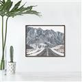 Picture of Snowy Roads _GroupedProduct_Rectangle_Landscape_Photography _GroupedProduct_Rectangle_Landscape_Canvas_Framed_