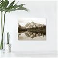 Picture of Mirror image of Mt Shuksan _GroupedProduct_Rectangle_Landscape_Photography _GroupedProduct_Rectangle_Landscape_Unframed_Print_Only_