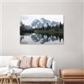 Picture of Mirror image of Mt Shuksan _GroupedProduct_Rectangle_Landscape_Photography _GroupedProduct_Rectangle_Landscape_Unframed_Print_Only_