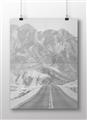 Picture of Snowy Roads _GroupedProduct_Rectangle_Landscape_Photography _GroupedProduct_Rectangle_Landscape_Unframed_Print_Only_