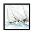 Picture of A Sailor's Travel _GroupedProduct_Square_Framed_Matted_