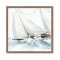 Picture of A Sailor's Travel _GroupedProduct_Square_Framed_Matted_