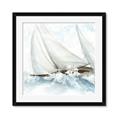 Picture of A Sailor's Travel _GroupedProduct_Square_Framed_Matted_