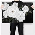 Picture of Pretty Lisianthus _GroupedProduct_Rectangle_Landscape_Canvas_