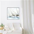 Picture of A Sailor's Travel _GroupedProduct_Square_Canvas_Framed_