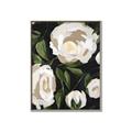 Picture of White Buttercups  _GroupedProduct_Rectangle_Portrait_Canvas_Framed_