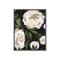 Picture of White Buttercups  _GroupedProduct_Rectangle_Portrait_Canvas_Framed_