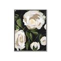 Picture of White Buttercups  _GroupedProduct_Rectangle_Portrait_Canvas_Framed_