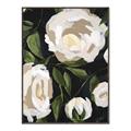 Picture of White Buttercups  _GroupedProduct_Rectangle_Portrait_Canvas_Framed_