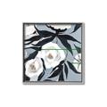 Picture of Hibiscus petals _GroupedProduct_Square_Canvas_Framed_