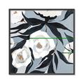 Picture of Hibiscus petals _GroupedProduct_Square_Canvas_Framed_