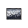 Picture of Snow Mountain with Blue Sky _GroupedProduct_Rectangle_Landscape_Photography _GroupedProduct_Rectangle_Landscape_Canvas_Framed_