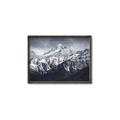 Picture of Snow Mountain with Blue Sky _GroupedProduct_Rectangle_Landscape_Photography _GroupedProduct_Rectangle_Landscape_Canvas_Framed_