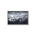 Picture of Snow Mountain with Blue Sky _GroupedProduct_Rectangle_Landscape_Photography _GroupedProduct_Rectangle_Landscape_Canvas_Framed_