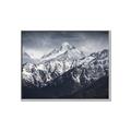 Picture of Snow Mountain with Blue Sky _GroupedProduct_Rectangle_Landscape_Photography _GroupedProduct_Rectangle_Landscape_Canvas_Framed_