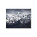 Picture of Snow Mountain with Blue Sky _GroupedProduct_Rectangle_Landscape_Photography _GroupedProduct_Rectangle_Landscape_Canvas_Framed_