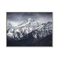 Picture of Snow Mountain with Blue Sky _GroupedProduct_Rectangle_Landscape_Photography _GroupedProduct_Rectangle_Landscape_Canvas_Framed_