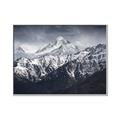 Picture of Snow Mountain with Blue Sky _GroupedProduct_Rectangle_Landscape_Photography _GroupedProduct_Rectangle_Landscape_Canvas_Framed_