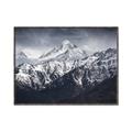 Picture of Snow Mountain with Blue Sky _GroupedProduct_Rectangle_Landscape_Photography _GroupedProduct_Rectangle_Landscape_Canvas_Framed_