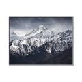 Picture of Snow Mountain with Blue Sky _GroupedProduct_Rectangle_Landscape_Photography _GroupedProduct_Rectangle_Landscape_Canvas_Framed_
