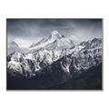 Picture of Snow Mountain with Blue Sky _GroupedProduct_Rectangle_Landscape_Photography _GroupedProduct_Rectangle_Landscape_Canvas_Framed_