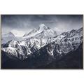 Picture of Snow Mountain with Blue Sky _GroupedProduct_Rectangle_Landscape_Photography _GroupedProduct_Rectangle_Landscape_Canvas_Framed_