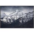 Picture of Snow Mountain with Blue Sky _GroupedProduct_Rectangle_Landscape_Photography _GroupedProduct_Rectangle_Landscape_Canvas_Framed_