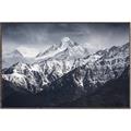 Picture of Snow Mountain with Blue Sky _GroupedProduct_Rectangle_Landscape_Photography _GroupedProduct_Rectangle_Landscape_Canvas_Framed_