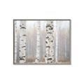 Picture of Birch forest in fog I _GroupedProduct_Rectangle_Landscape_Photography _GroupedProduct_Rectangle_Landscape_Canvas_Framed_